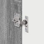 Casa si Gradina - Mobilier - Comode si corpuri - Comode - Dulap TV de perete Gri Sonoma 30 x 31 x 40 cm Lemn compozit - Infinity.ro