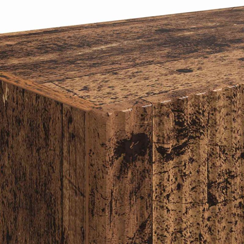 Casa si Gradina - Mobilier - Comode si corpuri - Comode - Dulap TV de perete Pe perete 2 pcs Lemn Vechi 60 x 31 x 29.5 cm - Infinity.ro