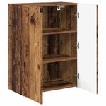 Casa si Gradina - Mobilier - Comode si corpuri - Comode - Dulap TV de perete Lemn Vechi 59,5 x 31 x 80 cm Lemn compozit - Infinity.ro