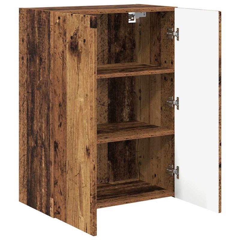 Casa si Gradina - Mobilier - Comode si corpuri - Comode - Dulap TV de perete Lemn Vechi 59,5 x 31 x 80 cm Lemn compozit - Infinity.ro