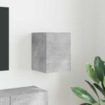 Casa si Gradina - Mobilier - Comode si corpuri - Comode - Dulap TV de perete Beton 30 x 31 x 40 cm Lemn compozit - Infinity.ro