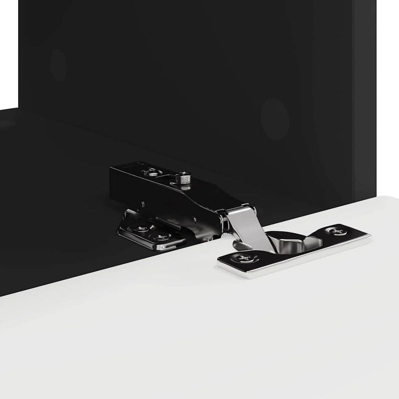 Casa si Gradina - Mobilier - Comode si corpuri - Comode - Dulap TV de perete 2 pcs Negru 60 x 31 x 29.5 cm Lemn compozit - Infinity.ro