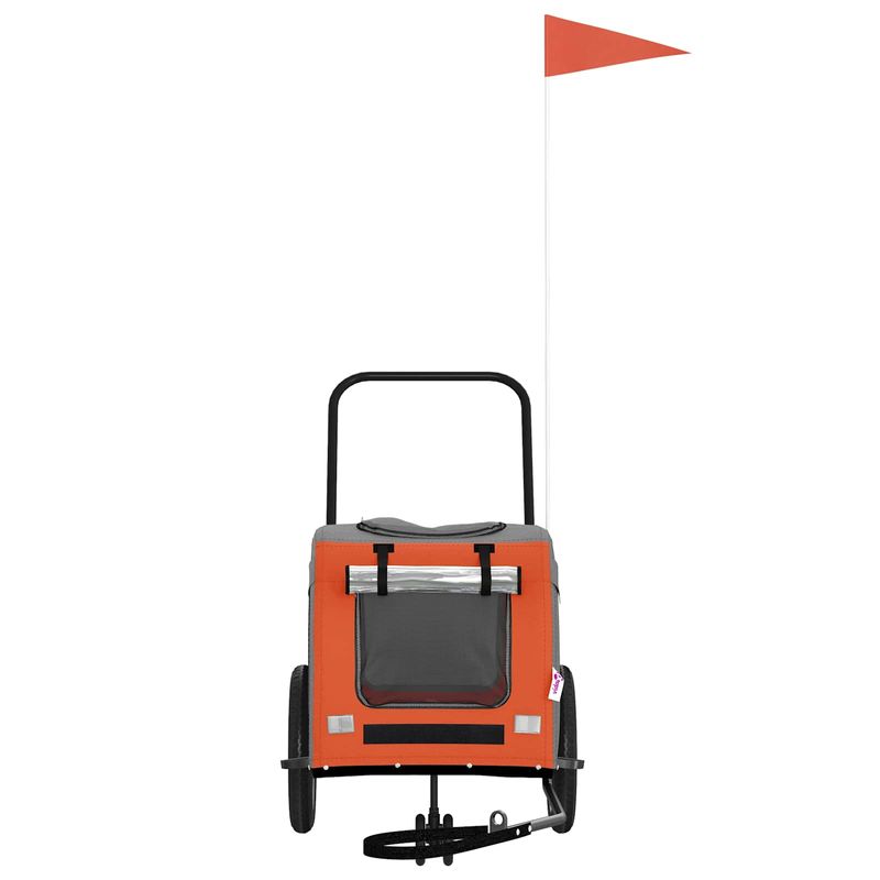 Petshop - Accesorii petshop - Culcusuri si custi - Genti si articole transport - Remorca de bicicleta pentru animale de companie cu depozitare - Infinity.ro