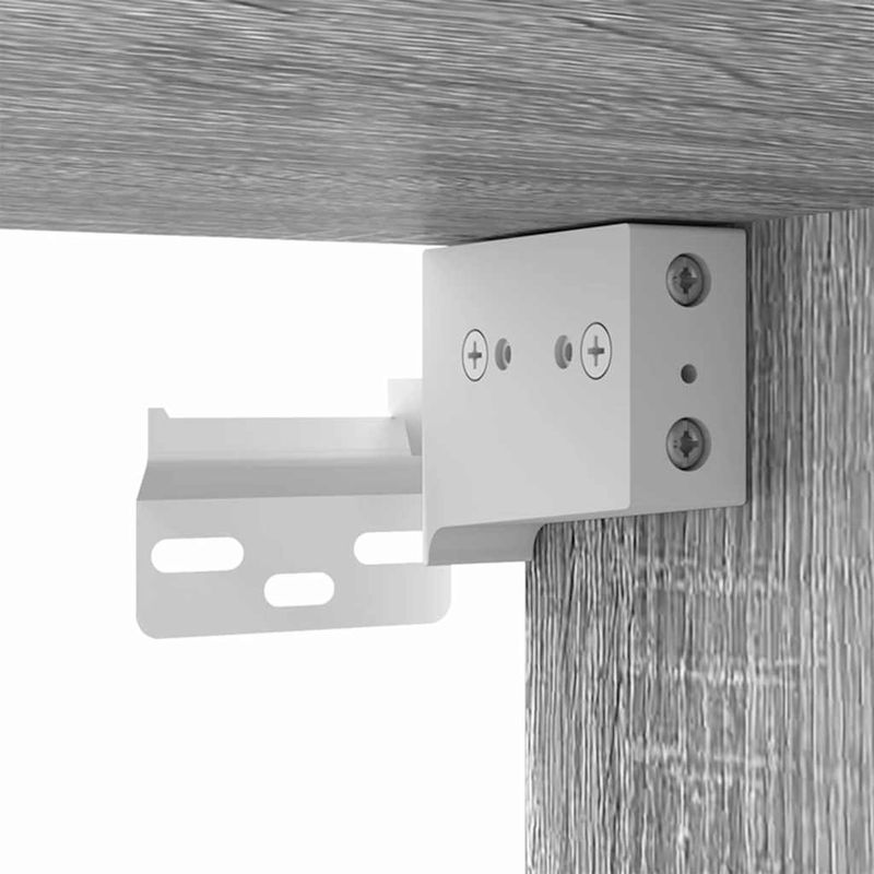 Casa si Gradina - Mobilier - Comode si corpuri - Comode - Dulap TV de perete Gri Sonoma 30 x 31 x 40 cm Lemn compozit - Infinity.ro