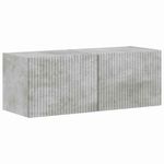Casa si Gradina - Mobilier - Comode si corpuri - Comode - Dulap TV de perete 2 pcs Beton 60 x 31 x 29.5 cm Lemn compozit - Infinity.ro