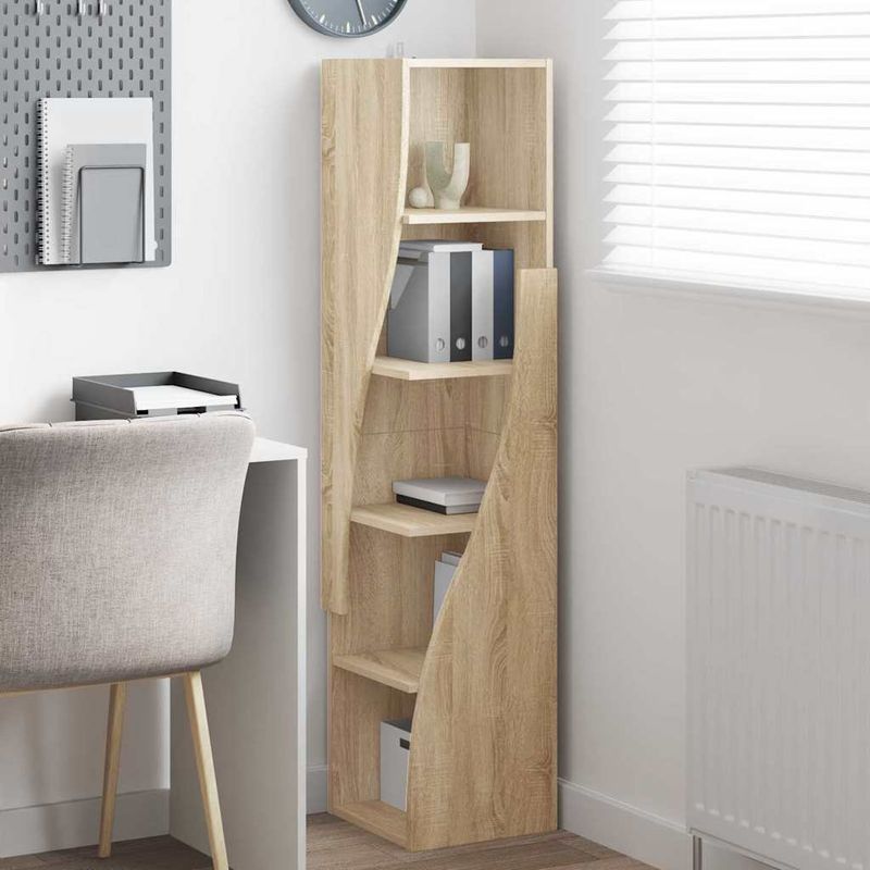 Casa si Gradina - Mobilier - Dulapuri si sifoniere - Dulapuri - Dulap de colt Alb 32x32x140cm Lemn compozit - Infinity.ro