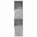 Casa si Gradina - Mobilier - Dulapuri si sifoniere - Dulapuri - Dulap de colt Alb 25,5x25x102cm Lemn compozit - Infinity.ro