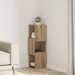 Casa si Gradina - Mobilier - Dulapuri si sifoniere - Dulapuri - Dulap de colt Alb 25,5x25x80cm Lemn compozit - Infinity.ro