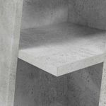 Casa si Gradina - Mobilier - Dulapuri si sifoniere - Dulapuri - Dulap de colt Alb 27,5x27x102cm Lemn compozit - Infinity.ro