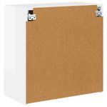 Casa si Gradina - Mobilier - Comode si corpuri - Comode - Dulap TV de perete Alb lucios 59,5 x 31 x 60 cm Lemn compozit - Infinity.ro