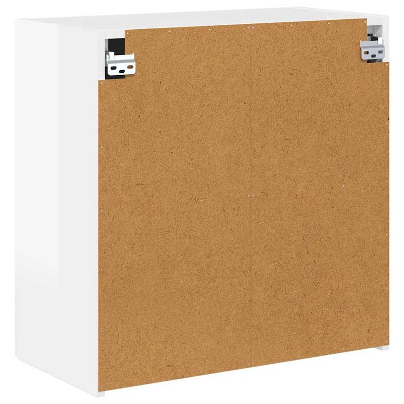 Casa si Gradina - Mobilier - Comode si corpuri - Comode - Dulap TV de perete Alb lucios 59,5 x 31 x 60 cm Lemn compozit - Infinity.ro