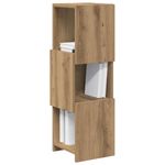 Casa si Gradina - Mobilier - Dulapuri si sifoniere - Dulapuri - Dulap de colt Alb 25,5x25x80cm Lemn compozit - Infinity.ro
