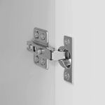 Casa si Gradina - Mobilier - Comode si corpuri - Comode - Dulap TV de perete Pe perete 2 pcs Alb Lucios 30 x 31 x 100 cm - Infinity.ro