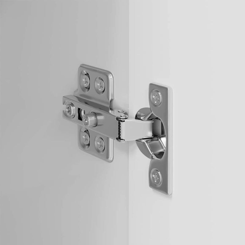 Casa si Gradina - Mobilier - Comode si corpuri - Comode - Dulap TV de perete Pe perete 2 pcs Alb Lucios 30 x 31 x 100 cm - Infinity.ro