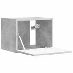 Casa si Gradina - Mobilier - Comode si corpuri - Comode - Dulap TV de perete 2 pcs Beton 60 x 31 x 29.5 cm Lemn compozit - Infinity.ro
