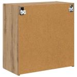 Casa si Gradina - Mobilier - Comode si corpuri - Comode - Dulap TV de perete Pe perete Stejar Artizanal 59,5 x 31 x 60 cm - Infinity.ro