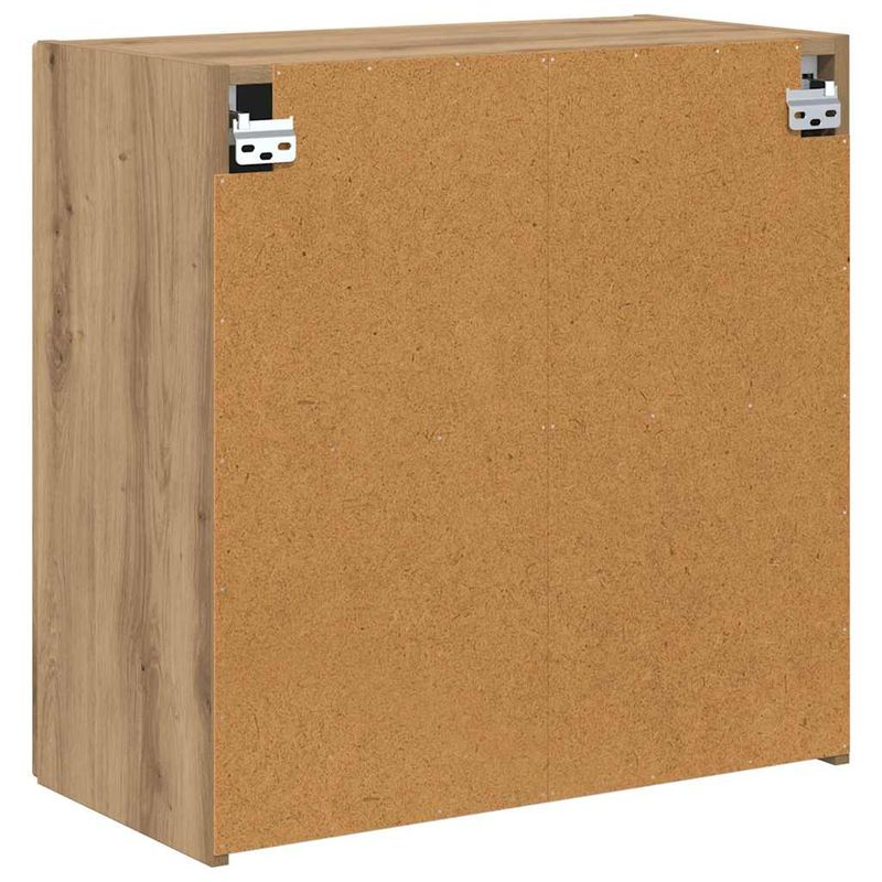 Casa si Gradina - Mobilier - Comode si corpuri - Comode - Dulap TV de perete Pe perete Stejar Artizanal 59,5 x 31 x 60 cm - Infinity.ro