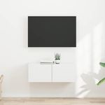 Casa si Gradina - Mobilier - Comode si corpuri - Comode - Dulap TV de perete 2 pcs Alb 60 x 31 x 29.5 cm Lemn compozit - Infinity.ro