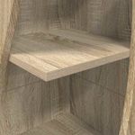 Casa si Gradina - Mobilier - Dulapuri si sifoniere - Dulapuri - Dulap de colt Alb 32x32x140cm Lemn compozit - Infinity.ro