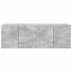 Casa si Gradina - Mobilier - Comode si corpuri - Comode - Dulap TV de perete 2 pcs Gri din beton 59,5 x 31 x 40 cm - Infinity.ro