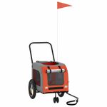 Petshop - Accesorii petshop - Culcusuri si custi - Genti si articole transport - Remorca de bicicleta pentru animale de companie cu depozitare - Infinity.ro