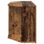 Casa si Gradina - Mobilier - Comode si corpuri - Comode - Sifonier LED pentru TV coltar Lemn Vechi 107 x 40 x 50 cm - Infinity.ro