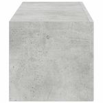 Casa si Gradina - Mobilier - Comode si corpuri - Comode - Dulap TV de perete 2 pcs Beton 60 x 31 x 29.5 cm Lemn compozit - Infinity.ro