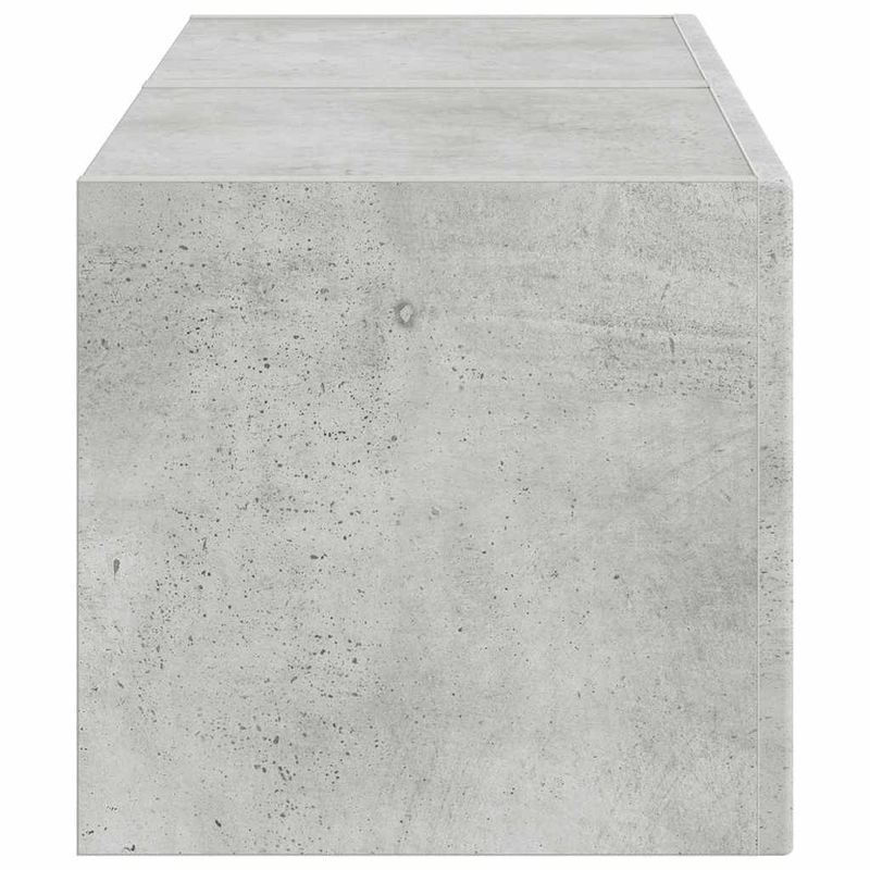 Casa si Gradina - Mobilier - Comode si corpuri - Comode - Dulap TV de perete 2 pcs Beton 60 x 31 x 29.5 cm Lemn compozit - Infinity.ro