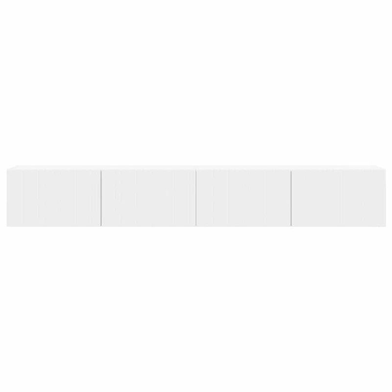 Casa si Gradina - Mobilier - Comode si corpuri - Comode - Dulap TV de perete 2 pcs Alb 60 x 31 x 29.5 cm Lemn compozit - Infinity.ro