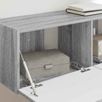 Casa si Gradina - Mobilier - Comode si corpuri - Comode - Dulap TV de perete Pe perete 2 pcs Gri Sonoma 60 x 31 x 29.5 cm - Infinity.ro