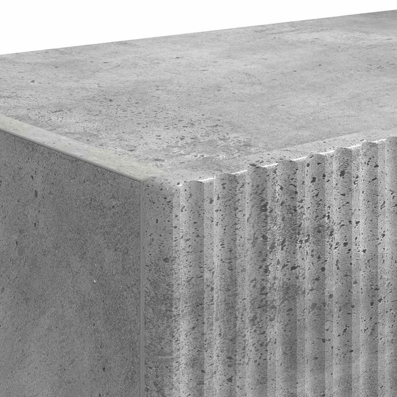 Casa si Gradina - Mobilier - Comode si corpuri - Comode - Dulap TV de perete 2 pcs Beton 60 x 31 x 29.5 cm Lemn compozit - Infinity.ro