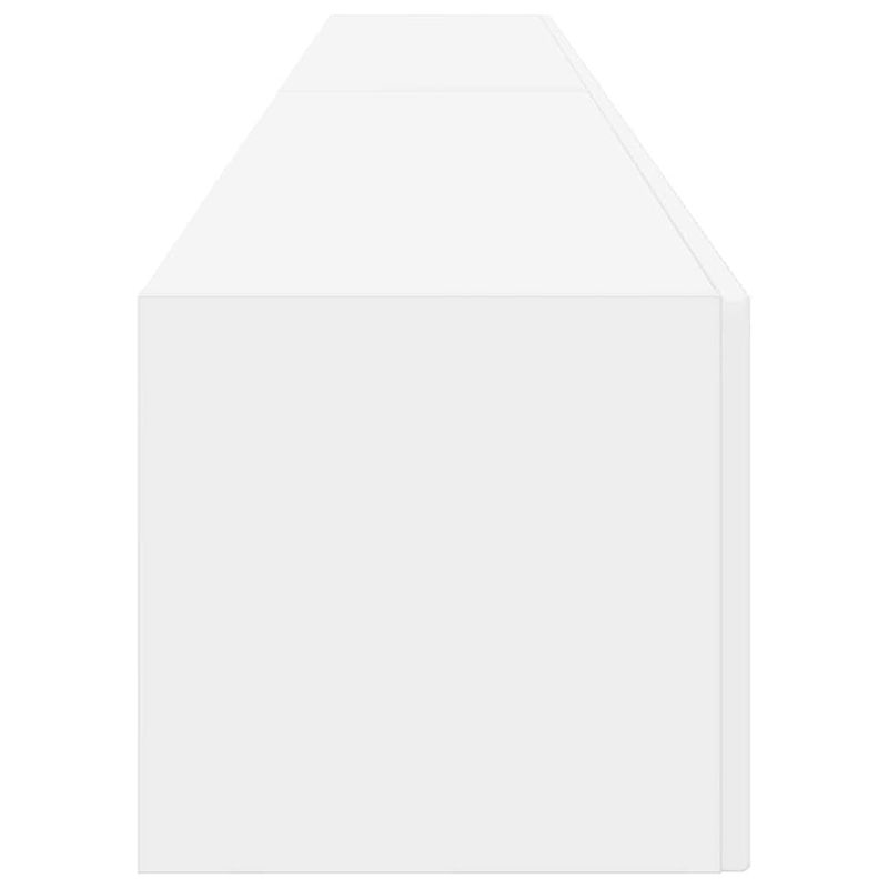 Casa si Gradina - Mobilier - Comode si corpuri - Comode - Dulap TV de perete 2 pcs Alb 60 x 31 x 29.5 cm Lemn compozit - Infinity.ro