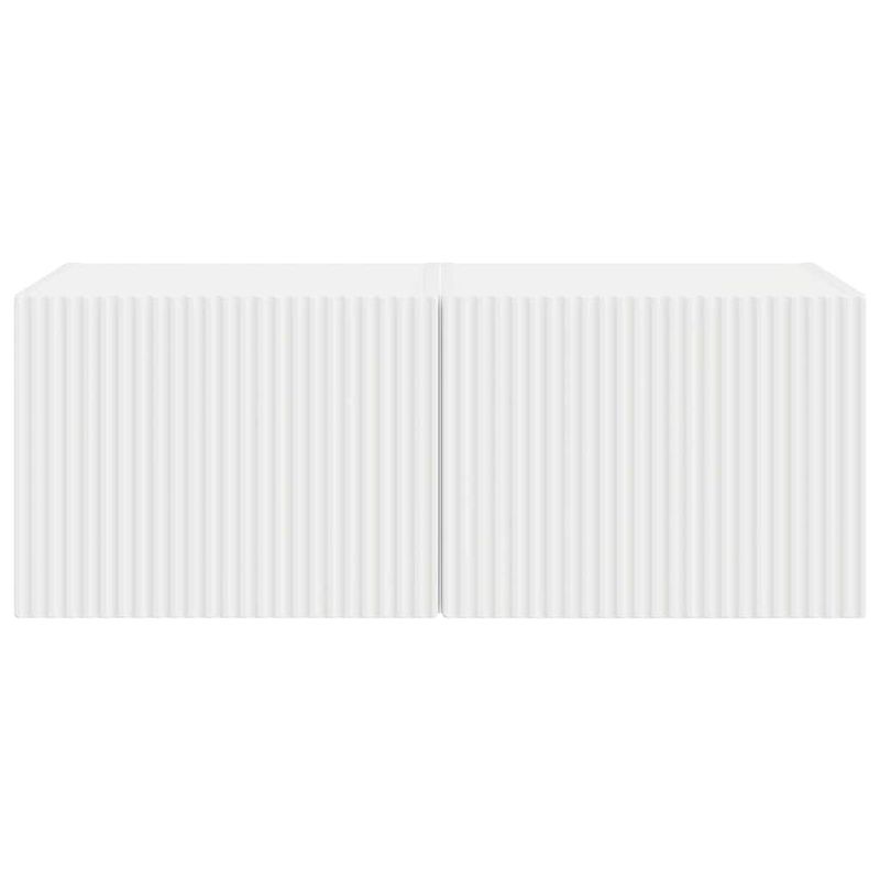 Casa si Gradina - Mobilier - Comode si corpuri - Comode - Dulap TV de perete 2 pcs Alb 60 x 31 x 29.5 cm Lemn compozit - Infinity.ro