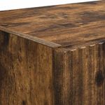 Casa si Gradina - Mobilier - Comode si corpuri - Comode - Dulap TV de perete Pe perete Stejar fumuriu 59,5 x 31 x 80 cm - Infinity.ro