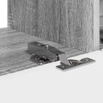 Casa si Gradina - Mobilier - Comode si corpuri - Comode - Dulap TV de perete Pe perete 2 pcs Gri Sonoma 60 x 31 x 29.5 cm - Infinity.ro