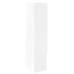 Casa si Gradina - Mobilier - Dulapuri si sifoniere - Dulapuri - Dulap de colt Alb 32x32x140cm Lemn compozit - Infinity.ro