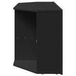 Casa si Gradina - Mobilier - Comode si corpuri - Comode - Sifonier LED pentru TV coltar Pe perete Negru 101 x 40 x 50 cm - Infinity.ro