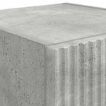 Casa si Gradina - Mobilier - Comode si corpuri - Comode - Dulap TV de perete 2 pcs Beton 30 x 31 x 80 cm Lemn compozit - Infinity.ro