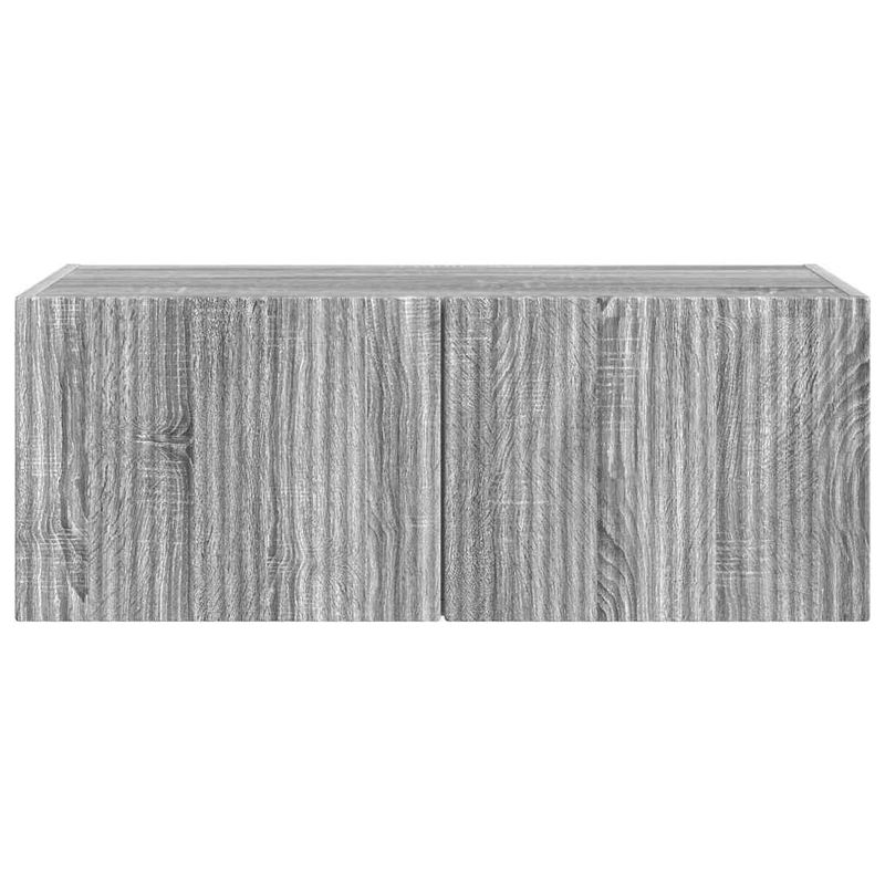 Casa si Gradina - Mobilier - Comode si corpuri - Comode - Dulap TV de perete Gri Sonoma 60 x 31 x 29.5 cm Lemn compozit - Infinity.ro