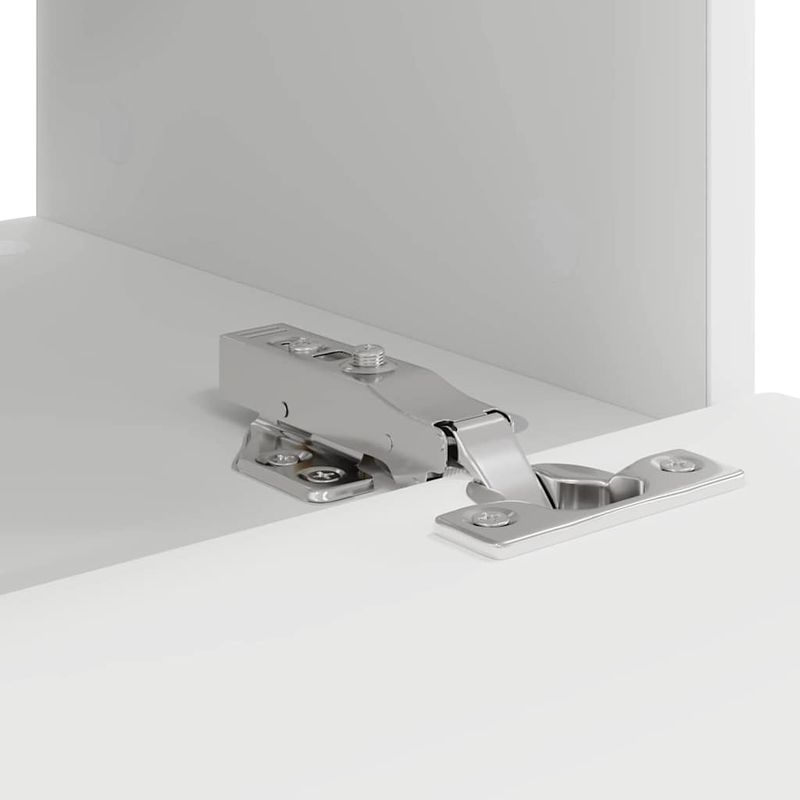 Casa si Gradina - Mobilier - Comode si corpuri - Comode - Dulap TV de perete 2 pcs Alb 60 x 31 x 29.5 cm Lemn compozit - Infinity.ro