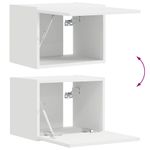 Casa si Gradina - Mobilier - Comode si corpuri - Comode - Dulap TV de perete 2 pcs Alb 60 x 31 x 29.5 cm Lemn compozit - Infinity.ro