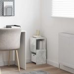 Casa si Gradina - Mobilier - Dulapuri si sifoniere - Dulapuri - Dulap de colt Alb 25,5x25x55cm Lemn compozit - Infinity.ro