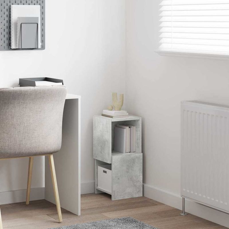 Casa si Gradina - Mobilier - Dulapuri si sifoniere - Dulapuri - Dulap de colt Alb 25,5x25x55cm Lemn compozit - Infinity.ro