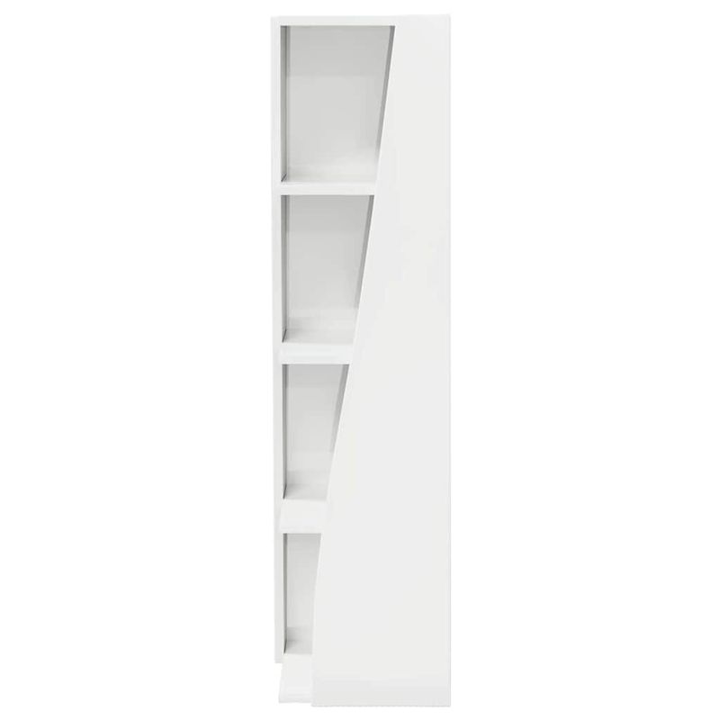 Casa si Gradina - Mobilier - Dulapuri si sifoniere - Dulapuri - Dulap de colt Alb 27,5x27x102cm Lemn compozit - Infinity.ro