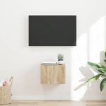Casa si Gradina - Mobilier - Comode si corpuri - Comode - Dulap TV de perete Sonoma 60 x 31 x 29.5 cm Lemn compozit - Infinity.ro