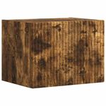 Casa si Gradina - Mobilier - Comode si corpuri - Comode - Dulap TV de perete Pe perete Stejar fumuriu 60 x 31 x 29.5 cm - Infinity.ro