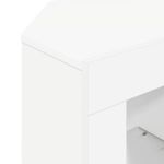 Casa si Gradina - Mobilier - Comode si corpuri - Comode - Sifonier LED pentru TV coltar Pe perete Alb 100 x 40 x 50 cm - Infinity.ro