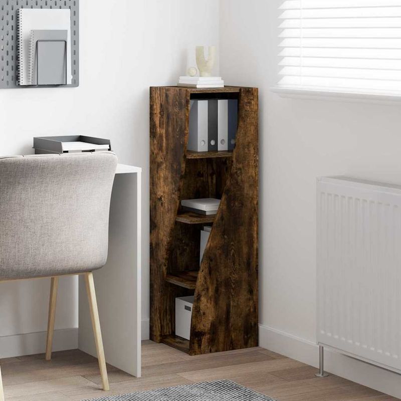 Casa si Gradina - Mobilier - Dulapuri si sifoniere - Dulapuri - Dulap de colt Alb 32x32x102cm Lemn compozit - Infinity.ro