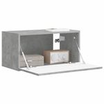 Casa si Gradina - Mobilier - Comode si corpuri - Comode - Dulap TV de perete Beton 60 x 31 x 29.5 cm Lemn compozit - Infinity.ro