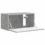 Casa si Gradina - Mobilier - Comode si corpuri - Comode - Dulap TV de perete Beton 60 x 31 x 29.5 cm Lemn compozit - Infinity.ro